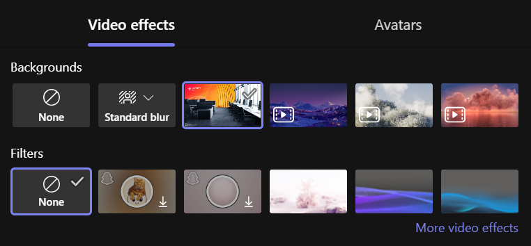 Change Your Background in a Meeting MS Teams