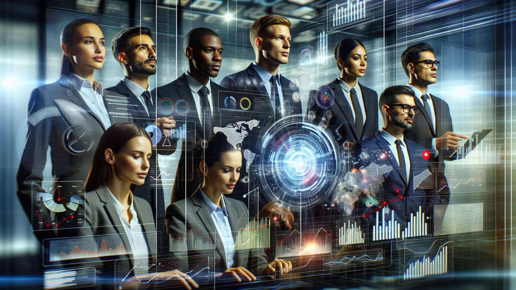 Illustration of secure data sharing and collaboration in banking using Power BI