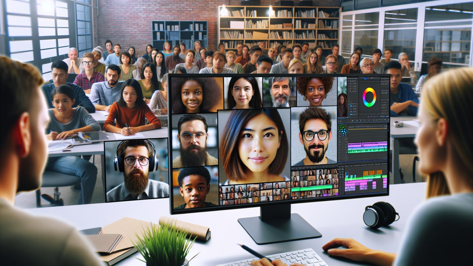 Various video editing courses